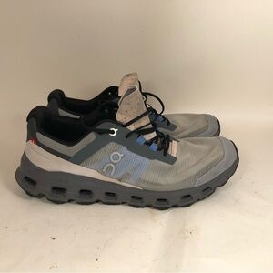 On Cloudvista Women’s Running Shoes Alloy Gray/Black Lace Up Athletic Sz 8.5